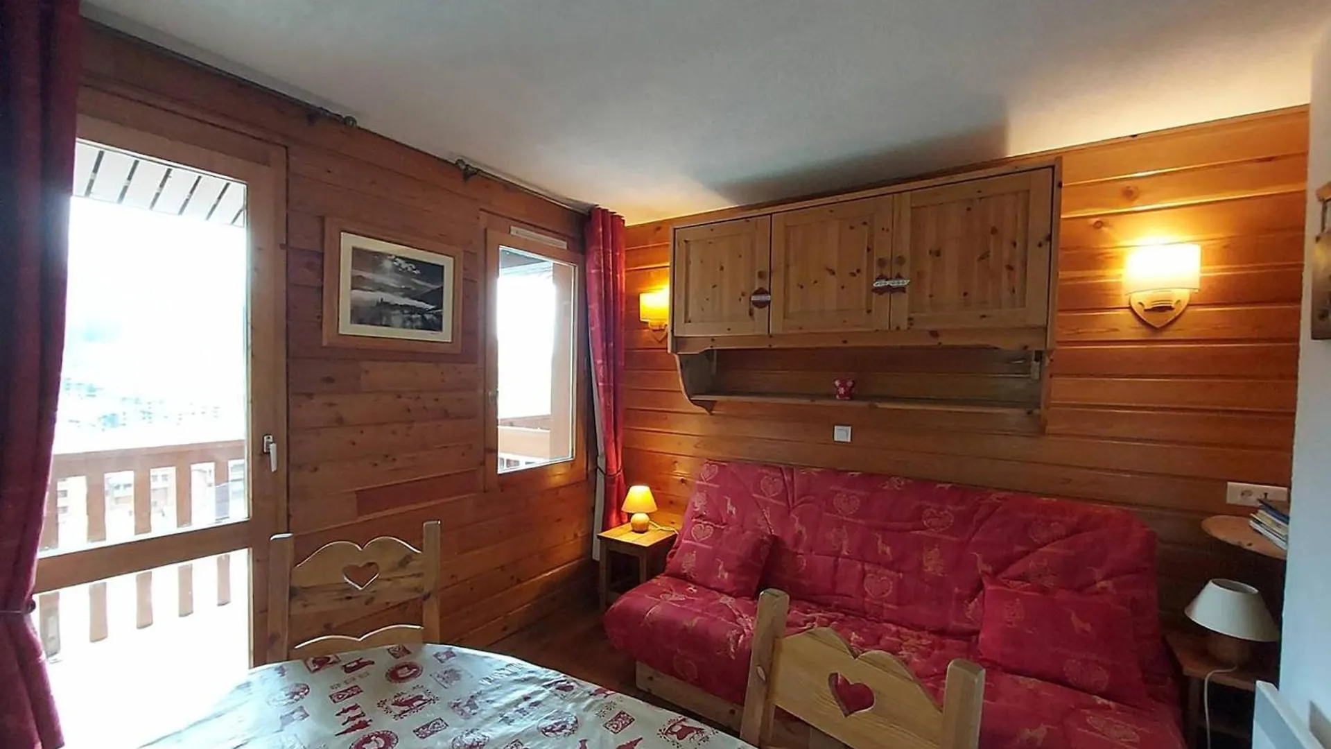 شقة Studio Divisible Avec Coin Montagne, Au Pied Des Pistes, Balcon, 4 Pers - Fr-1-356-427 فالموريل فرنسا
